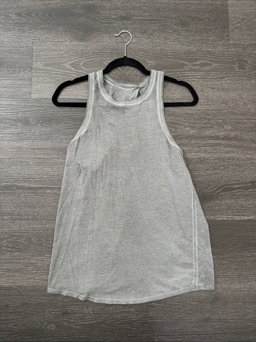 Lululemon Light Gray Women's Ribbed Tank Top